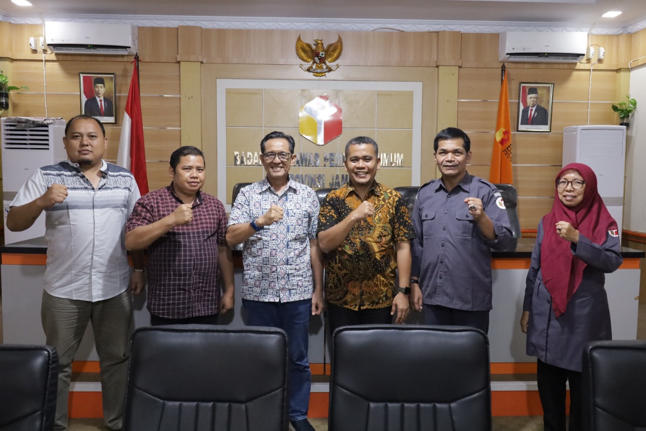 Bangun Sinegritas, Kabag Ops Binda Kunjungi Bawaslu Jambi