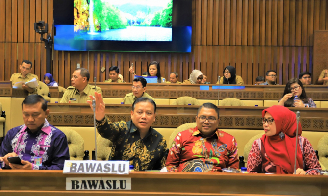 Paparkan Renstra 2020-2024 di DPR, Bawaslu Prioritaskan Penegakan Hukum Pemilu