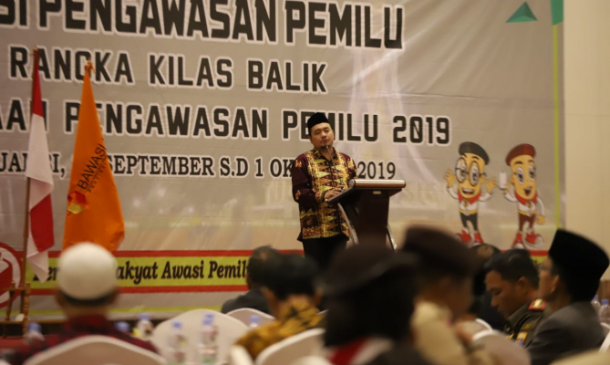 Minta Partisipasi Masyarakat Jambi Awasi Pilkada Serentak 2020