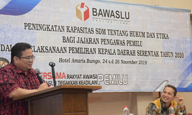 Bagja: Pengawas Pemilu Harus Bisa Jaga Etika Hukum