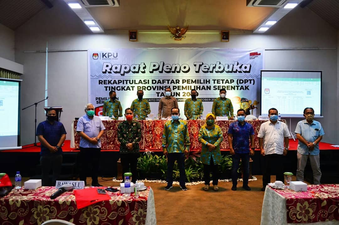 Penetapan DPT, Bawaslu Jambi Sampaikan Saran Perbaikan