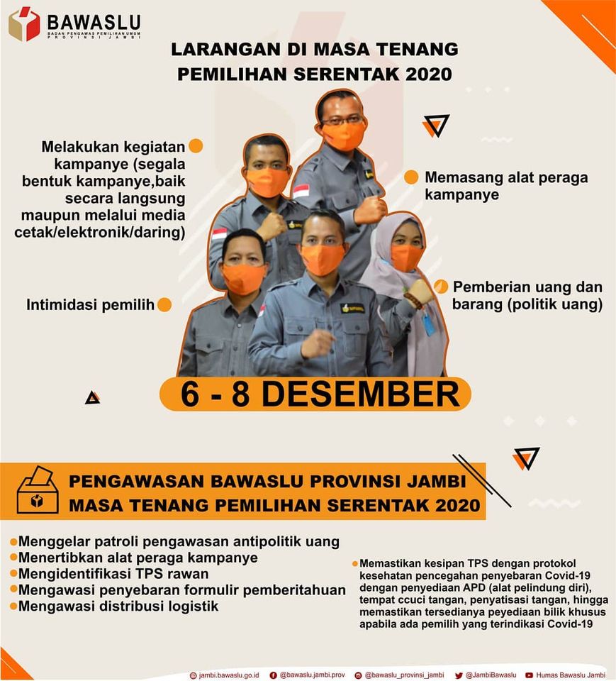 Masa Tenang, Bawaslu Ingatkan Sanksi Pidana Menunggu