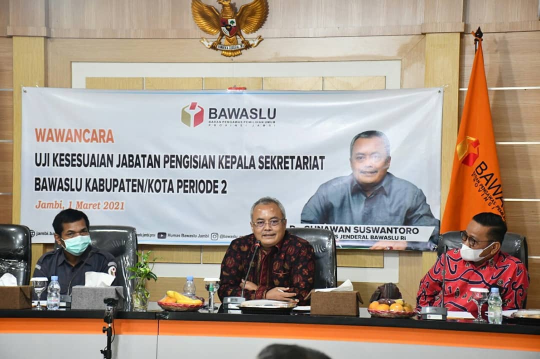 Delapan Calon Kasek Ikuti Tes Wawancara