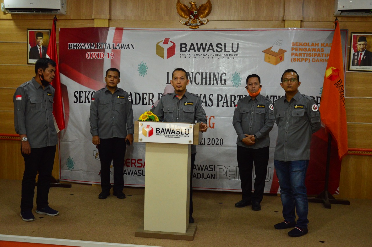 Bawaslu Jambi Resmi Launching SKPP Daring