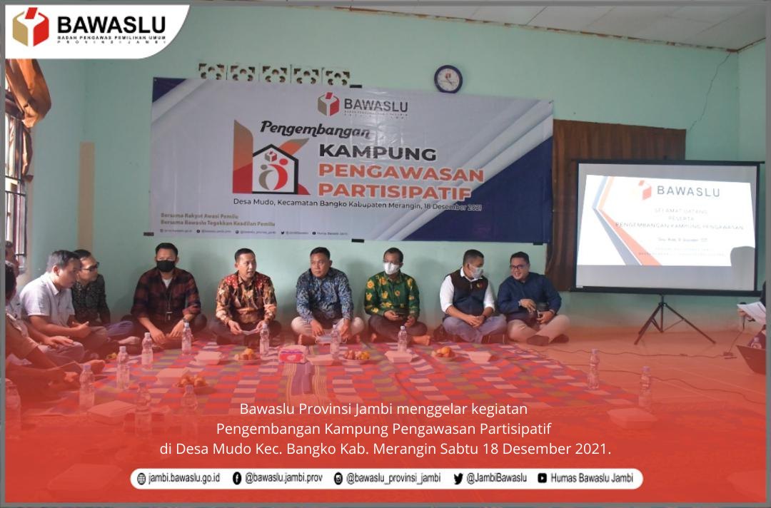Bawaslu Jambi Kembangkan Kampung Pengawasan Partisipatif