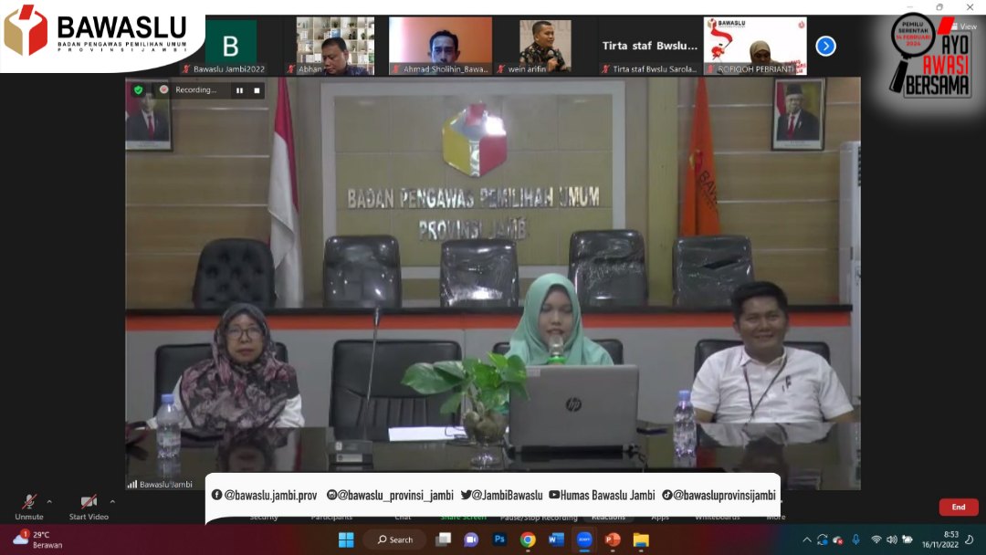 Kembali Gelar Sekolah Ruang Pengawas Pemilu