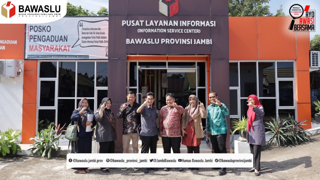 KI Lakukan Visitasi ke Bawaslu Jambi