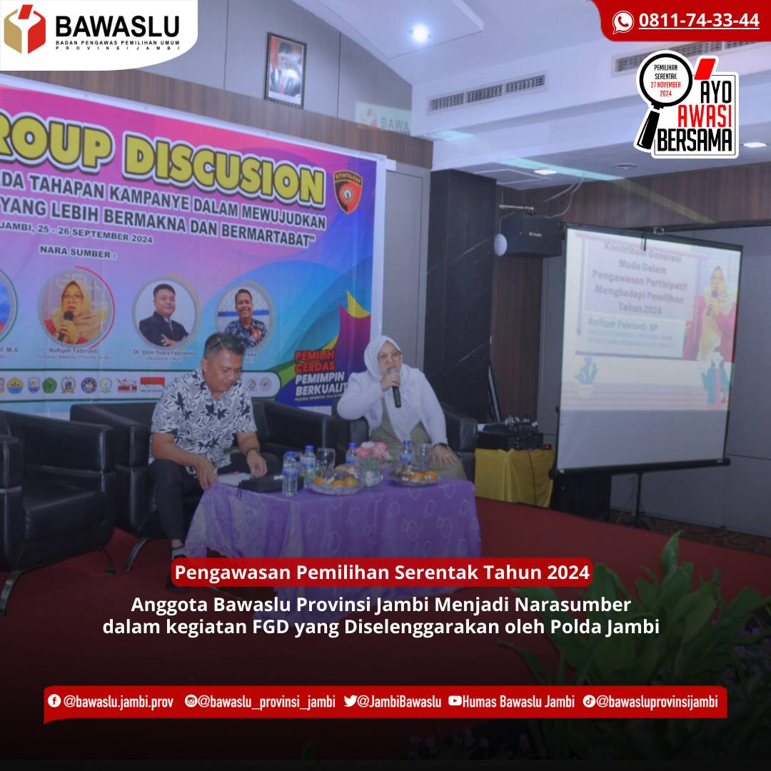 Rofiqoh : Ajak Generasi Muda Ikut Awasi Kampanye