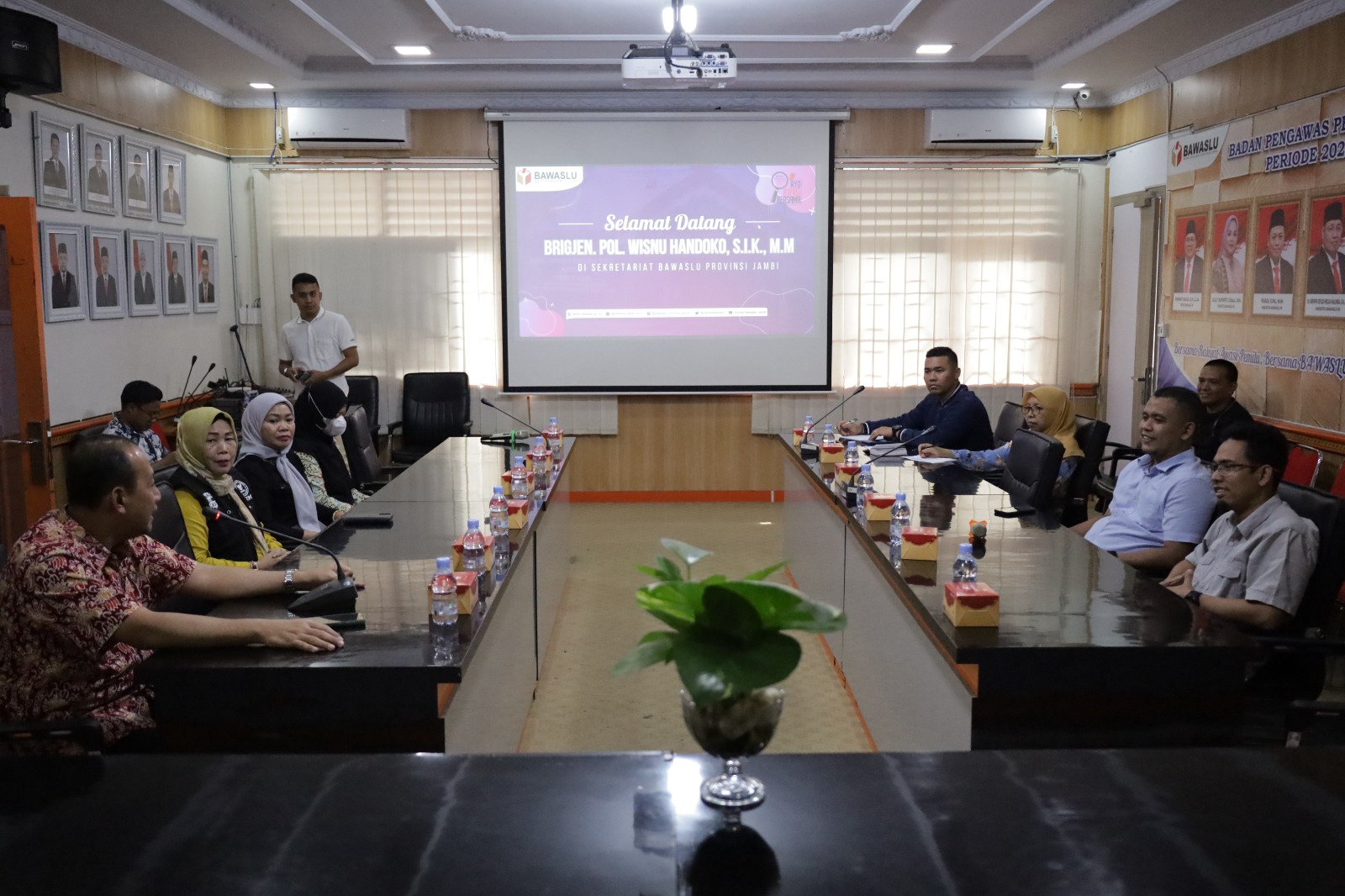 Bawaslu Jambi Terima Kunjungan Kepala BNNP Jambi