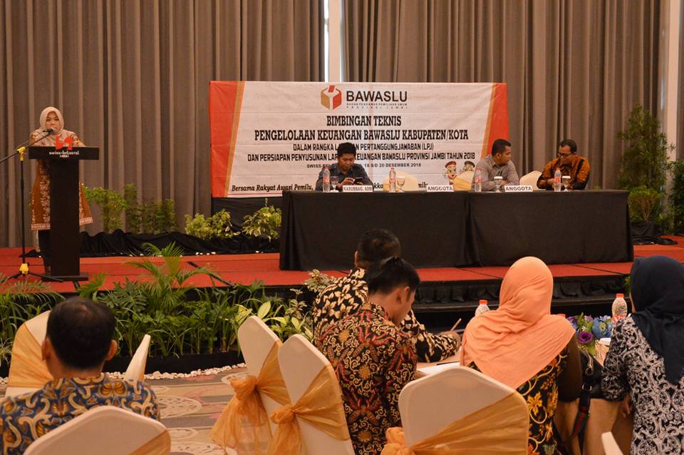 Bawaslu Gelar Bimtek Pengelolaan Keuangan