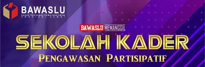 PENGUMUMAN HASIL SELEKSI WAWANCARA  SEKOLAH KADER PENGAWASAN PARTISIPATIF PROVINSI JAMBI TAHUN 2019