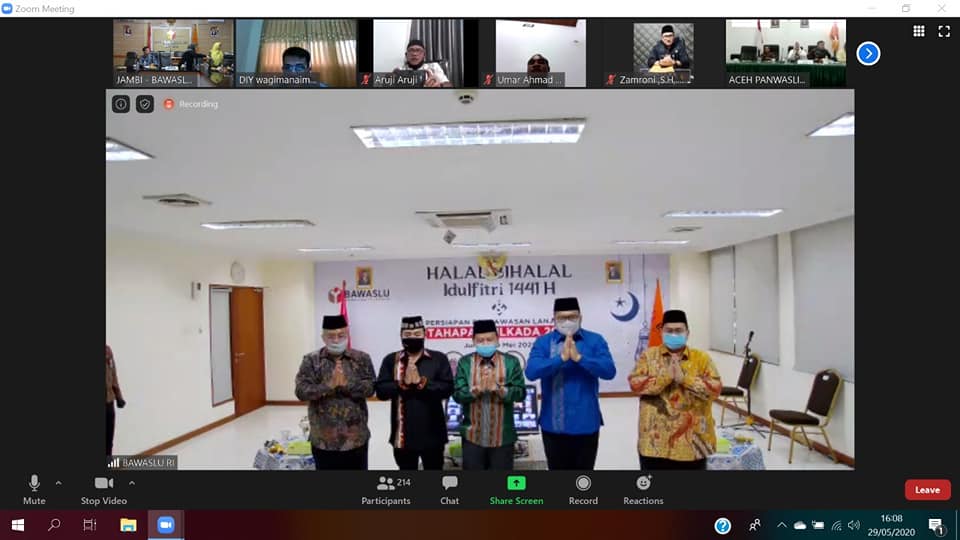 Bawaslu Gelar Halal Bi Halal dan Persiapan Pengawasan