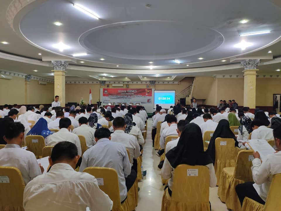 Bawaslu Awasi Pelaksanan Tes Tertulis Pembentukan PPK