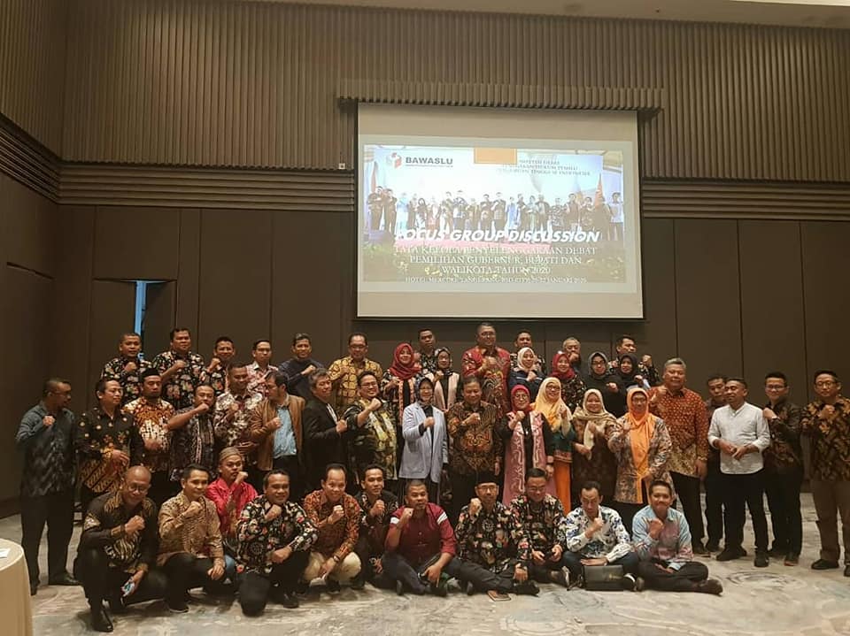 Bawaslu Gelar FGD Tata Kelola Penyelenggara Debat Pilkada