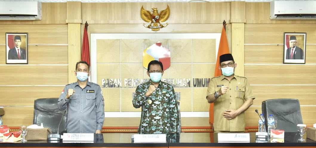 Bawaslu Jambi Terima Kunjungan Pjs. Gubernur