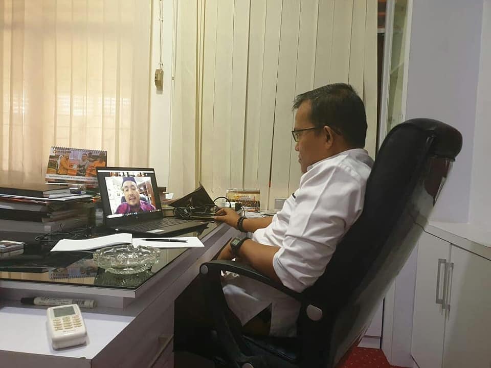 Kordiv Pengawasan Ikut Rapat Virtual, Bahas SKPP Daring