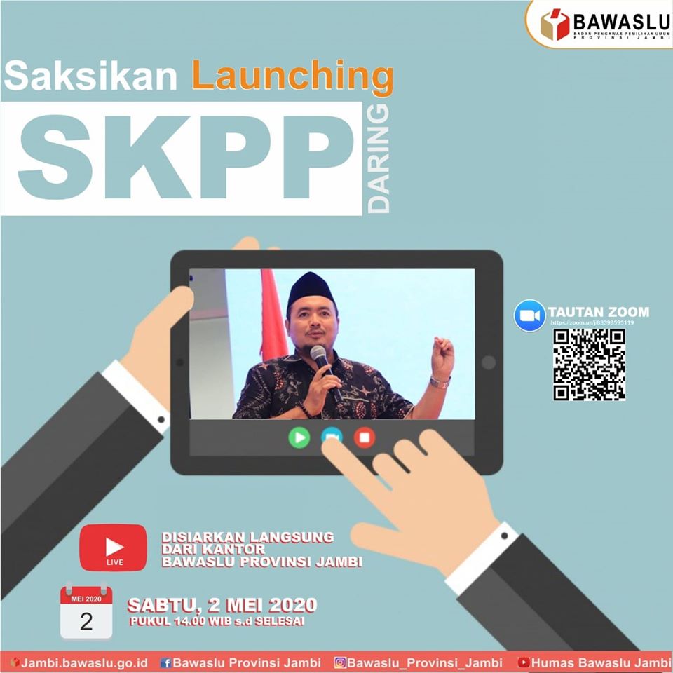 Kordiv Pengawasan akan Hadiri Launching SKPP Daring
