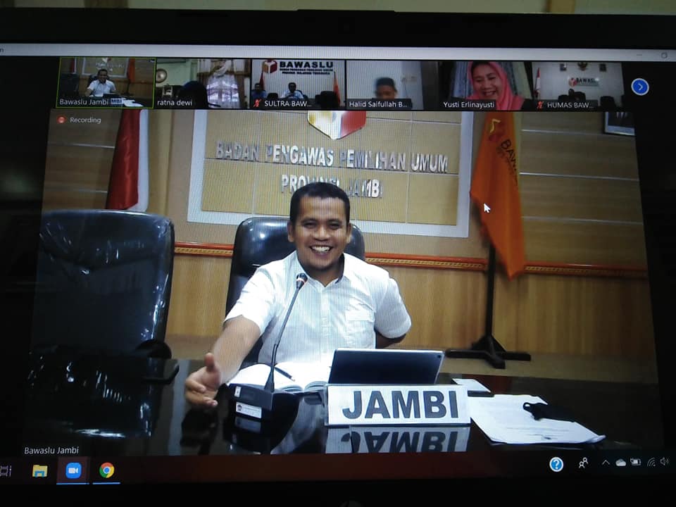 Pasca Perppu Nomor 2 Tahun 2020, Divisi Penanganan Pelanggaran Gelar Rapat Kesiapan Penanganan Pelanggaran Pilkada 2020