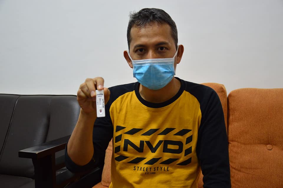 Pimpinan Bawaslu Jambi Kembali Lakukan Rapid Test