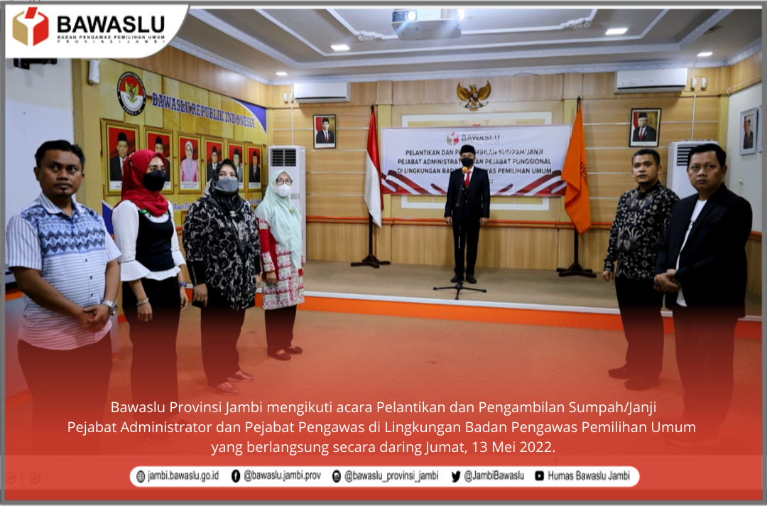 Ketua dan Anggota Hadiri Pelantikan Pejabat Administator