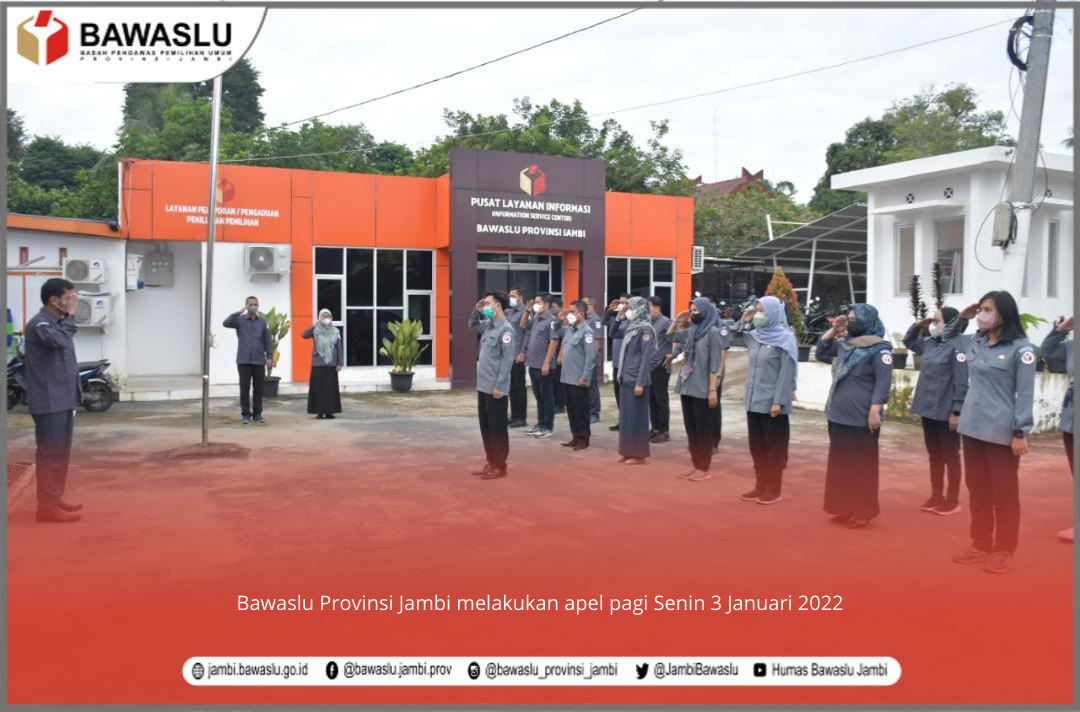 Apel Pagi di Awal Tahun 2022