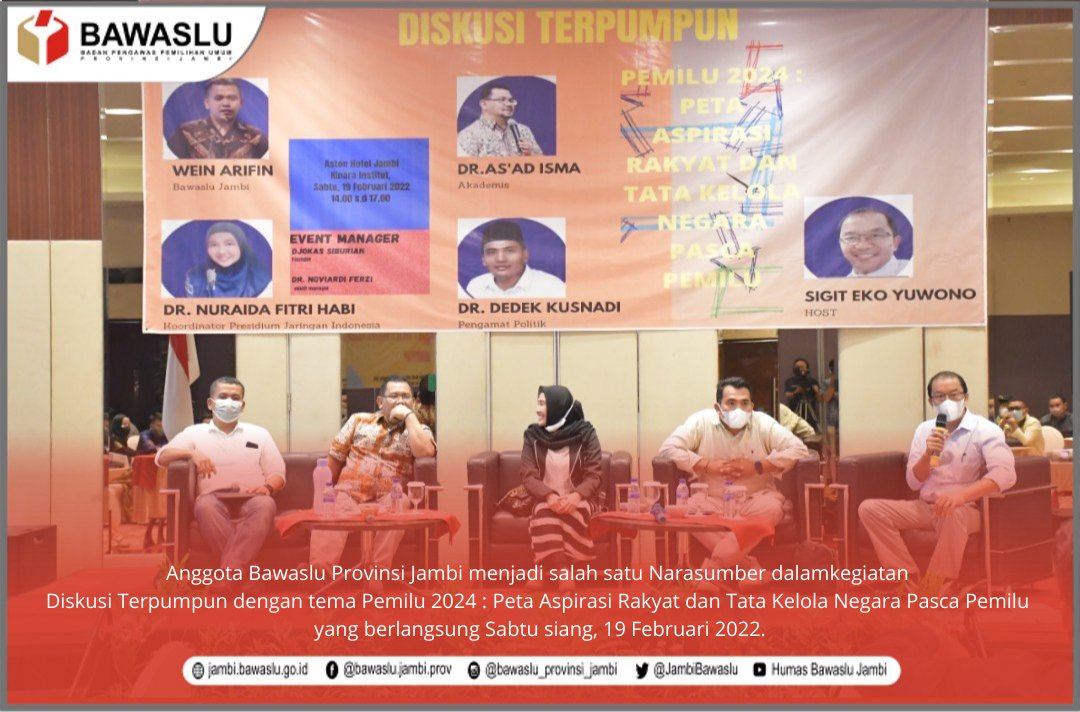 Anggota Bawaslu Jambi Jadi Narasumber