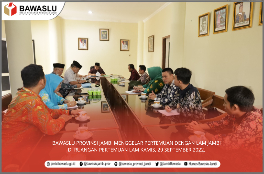 LAM Siap Bekerja Sama dengan Bawaslu Jambi