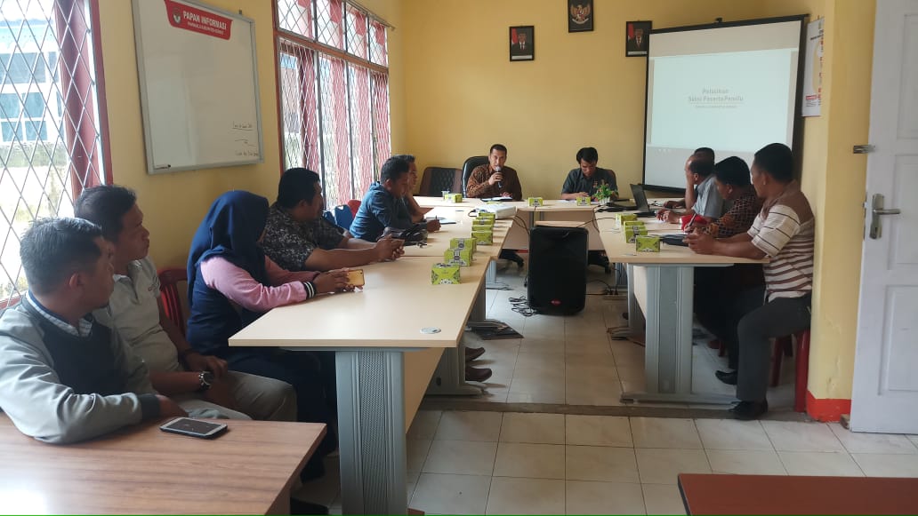 16 Parpol hadiri undangan Bawaslu kabupaten kerinci