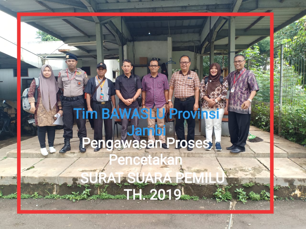 Bawaslu Lakukan Pengawasan Proses Percetakan Surat Suara