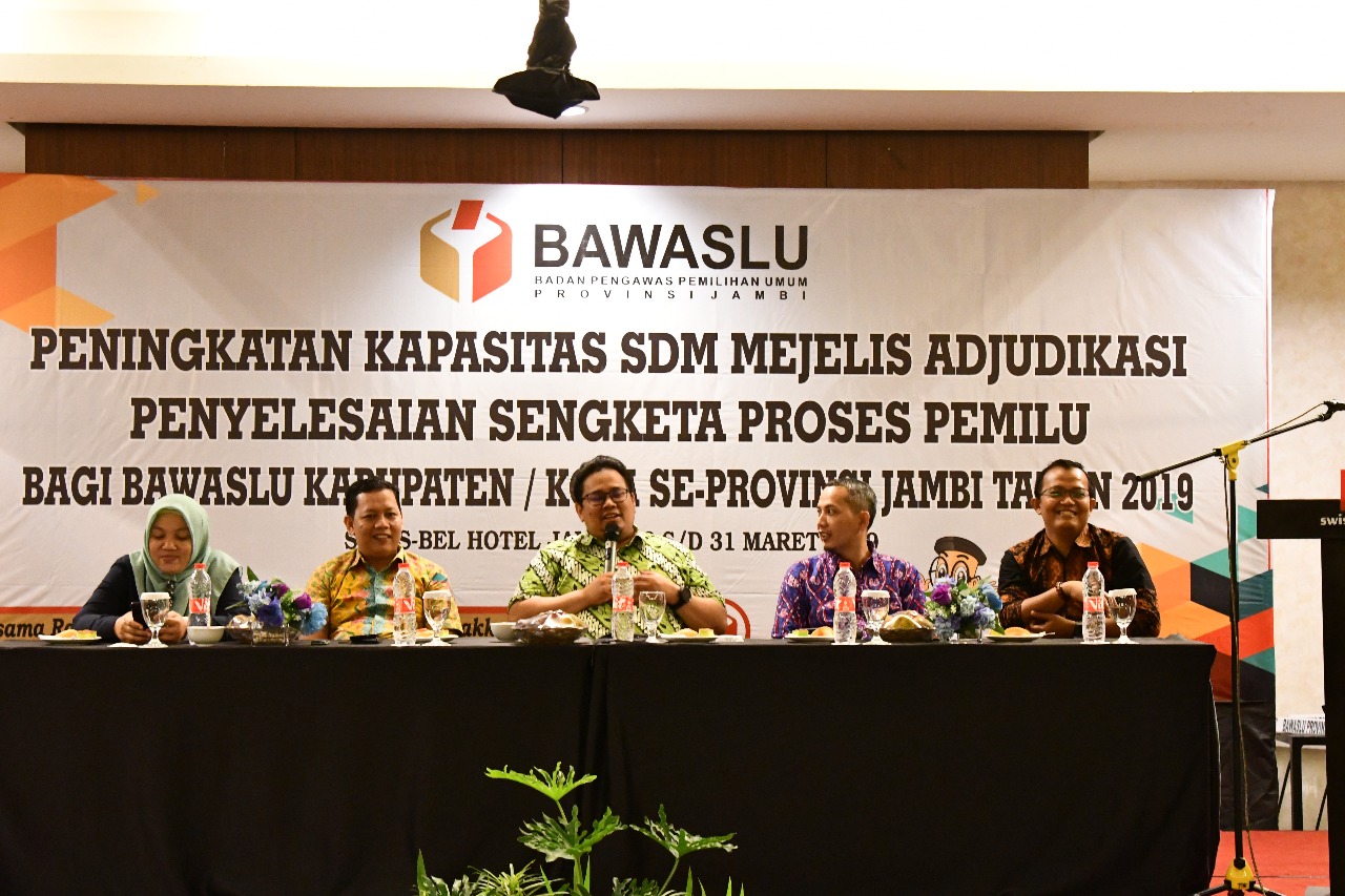 Bawaslu Gelar Simulasi Sidang Sengketa