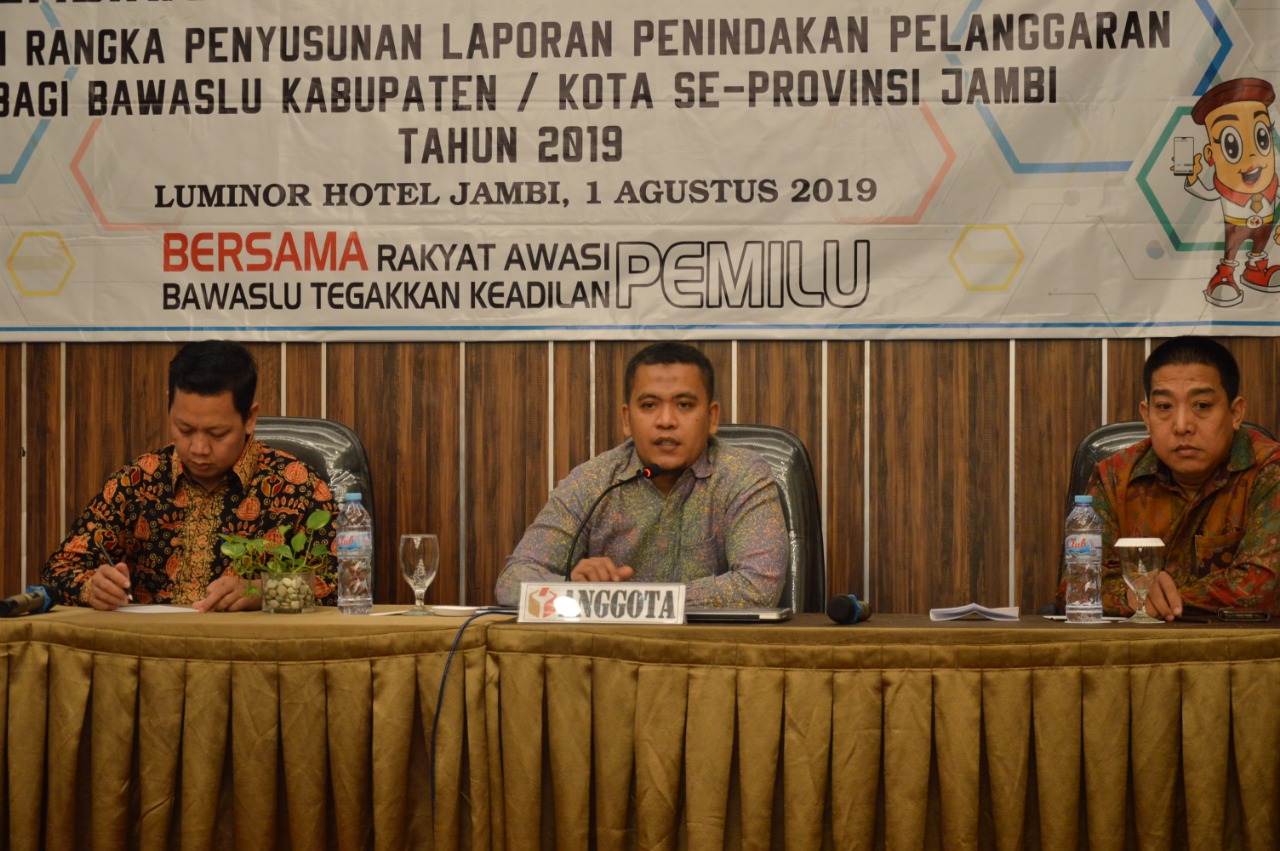 Laporan Penanganan Pelanggaran Harus Valid