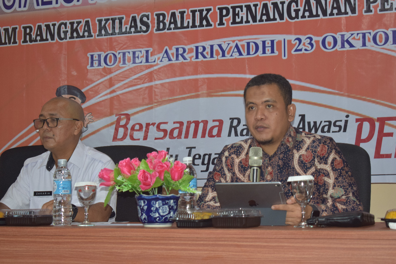 Wein Arifin: Pemilihan 2020, Bawaslu Akan Buka posko Laporan Dugaan Pelanggaran Di Semua Desa.