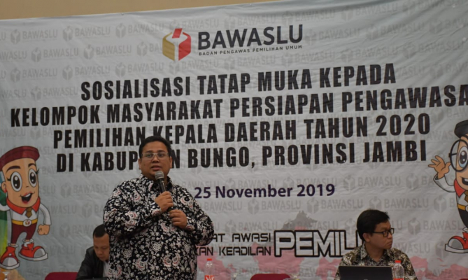 Tekankan Peran Penting Generasi Milenial Awasi Pilkada 2020