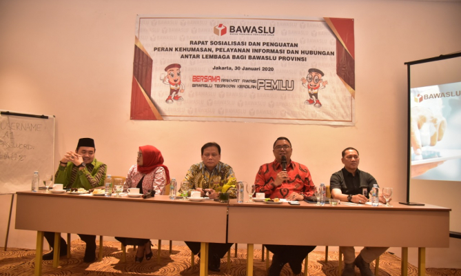 Perintahkan Bawaslu Daerah Sampaikan Informasi Cepat dan Tepat