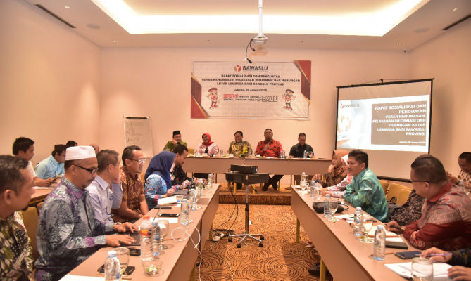 Minta Informasi Legalitas Kewenangan Bawaslu Kabupaten/Kota Disosialisasikan secara TSM