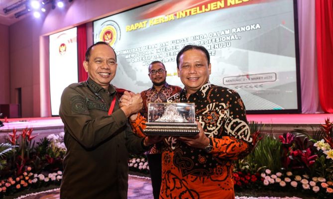 Perkuat Sinergisitas dengan BIN, Abhan Paparkan Kerawanan Pilkada 2020