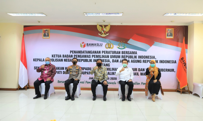 Kapolri dan Jaksa Agung Kerahkan Jajaran Terbaik dalam Sentra Gakkumdu