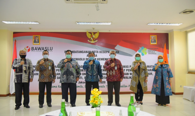 Beri Perlindungan Kesehatan, Kemenkes Dukung Bawaslu Sukseskan Pilkada 2020