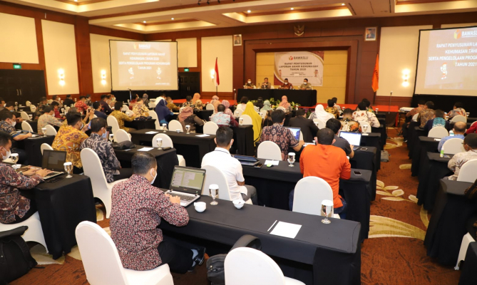 Ketua Bawaslu Jambi Ikut Rapat Kehumasan