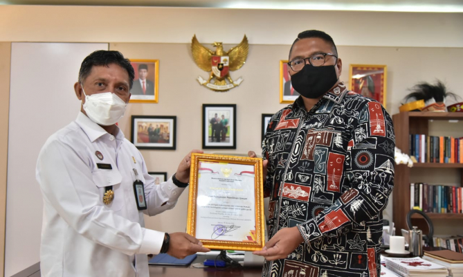 Bawaslu Terima Sertifikat Integrasi JDIH Nasional