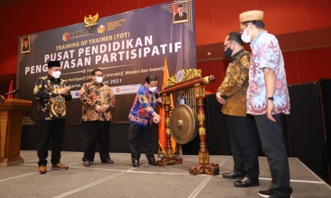 Bawaslu Harap Trainers SKPP dapat Membangun Kesadaran Masyarakat dalam Pengawasan Pemilu