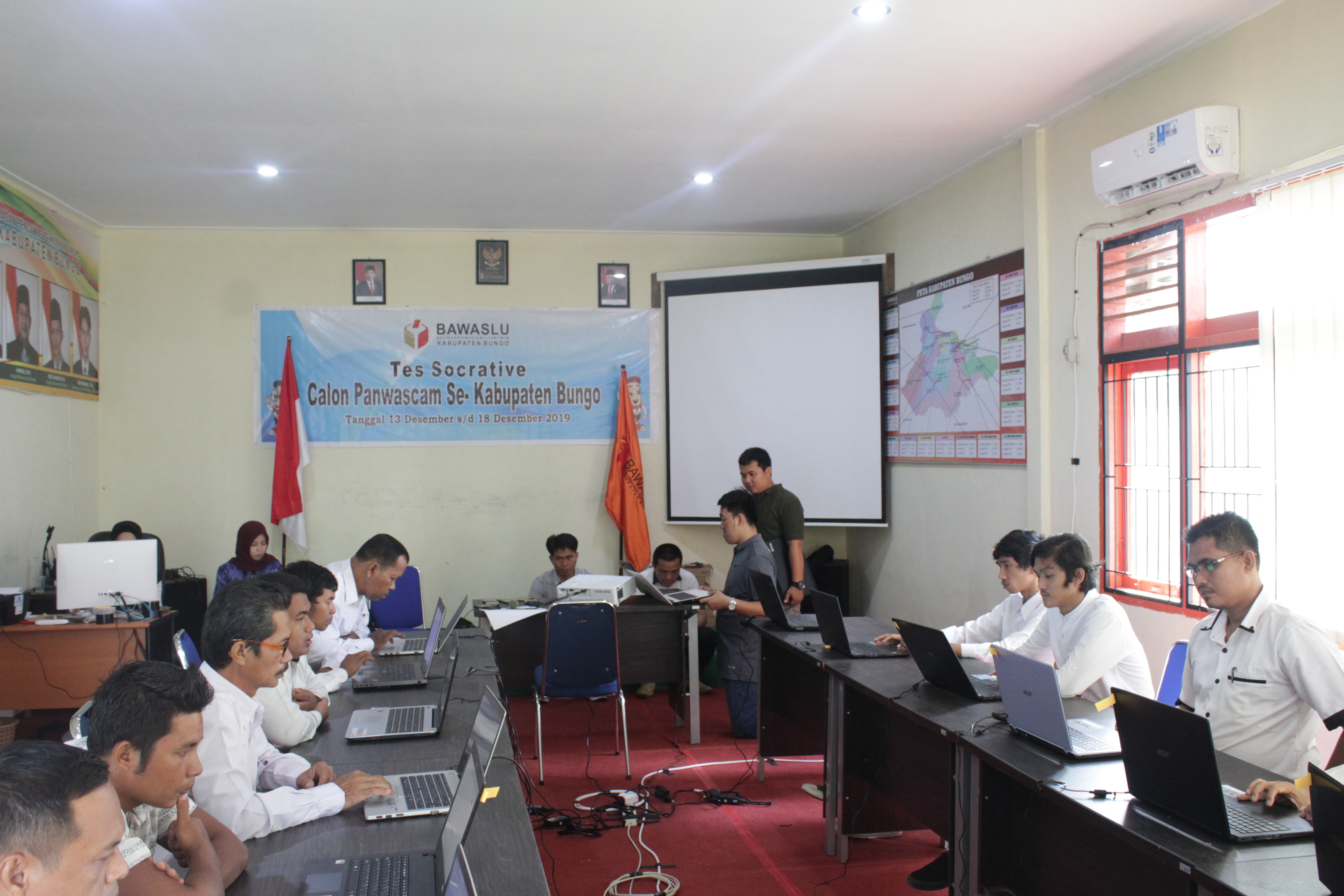 Di Jambi, 2.573 Ikut Tes Rekrut  Panwascam