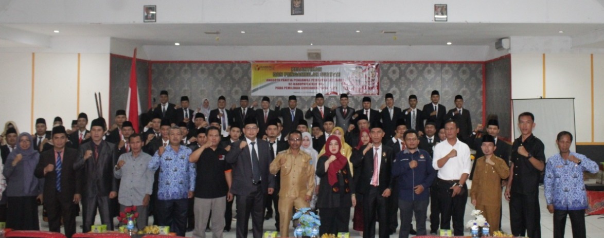 Panwascam se-Jambi Resmi di Lantik