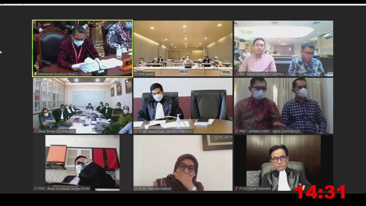 Dihadapan Majelis, Bawaslu Jambi Sampaikan Hasil Pengawasan