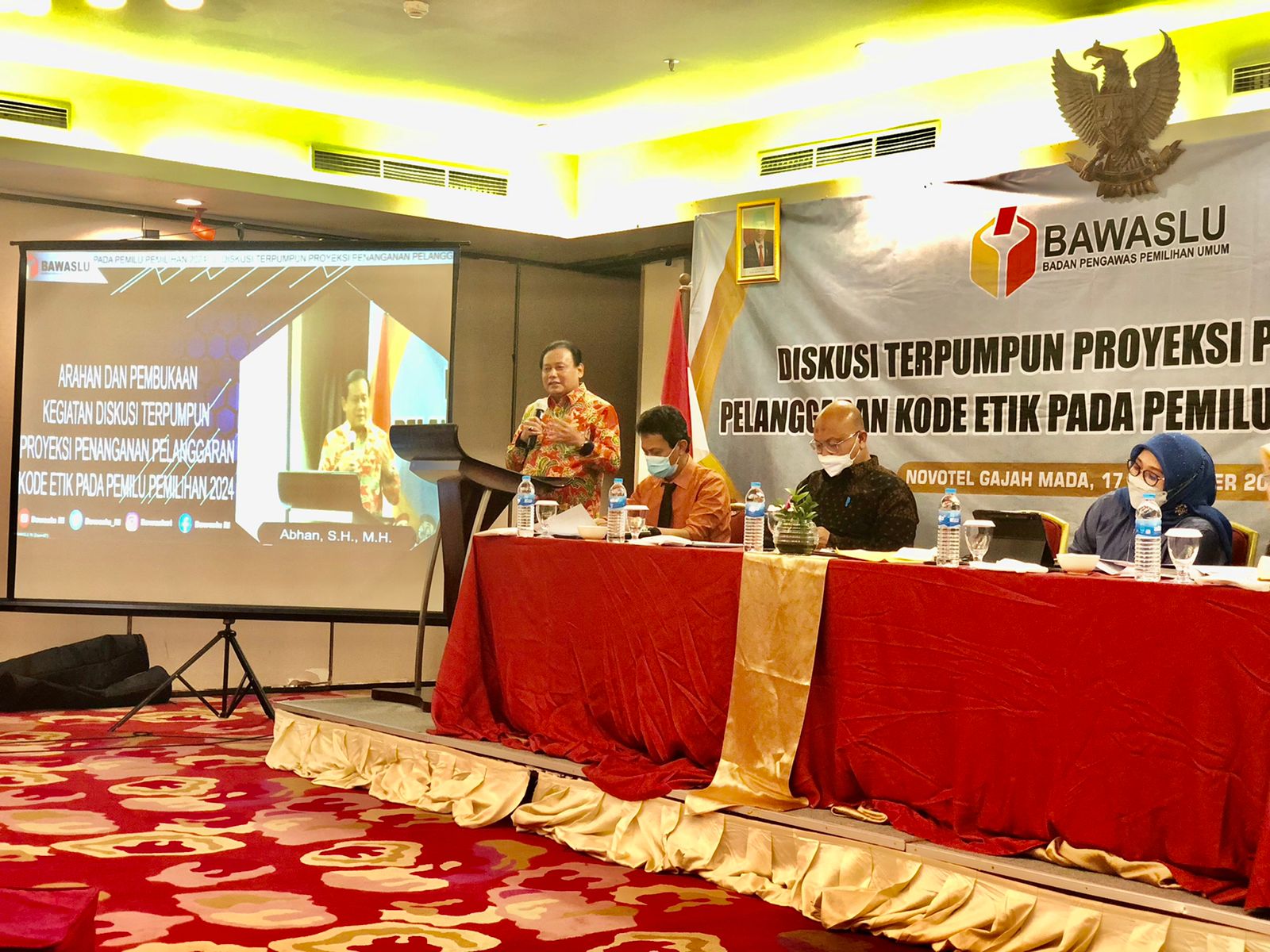 Bawasu Sampaikan Aduan Etik ke DKPP Paling Banyak Soal Profesionalitas