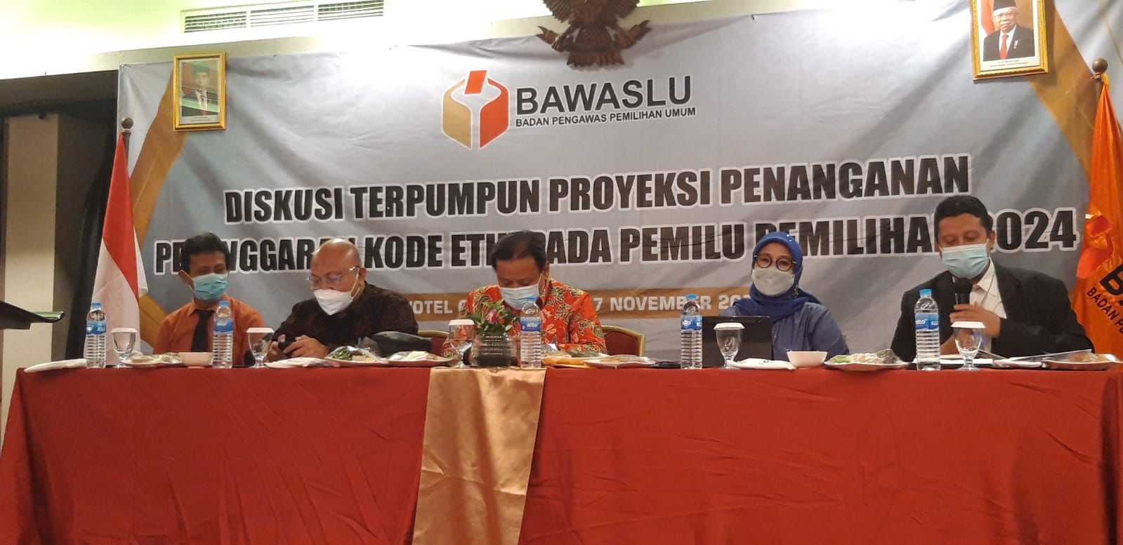 Bawaslu Gelar Kegiatan Diskusi Terpumpun Proyeksi Penanganan Pelanggaran Kode Etik