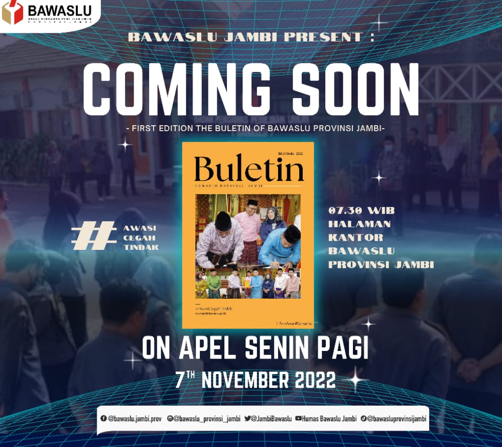 Edisi Perdana Buletin Bawaslu Provinsi Jambi