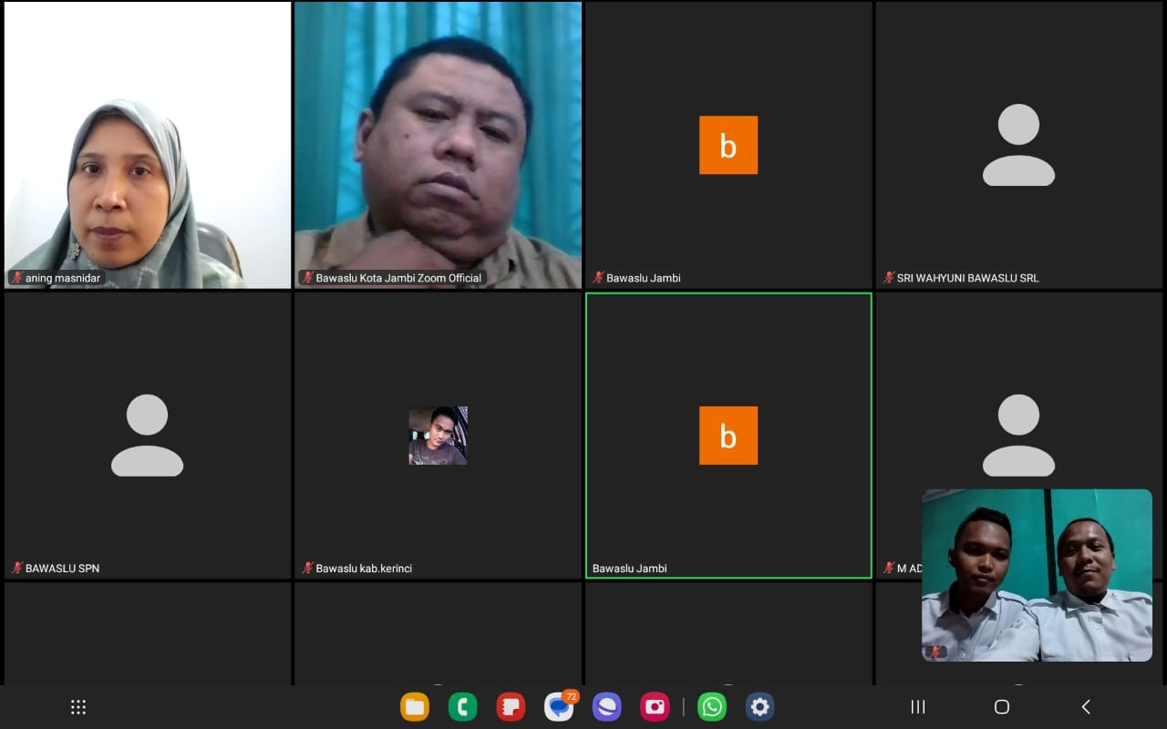 Memperkuat Keterbukaan Informasi, Bawaslu Jambi Gelar Rapat Teknis