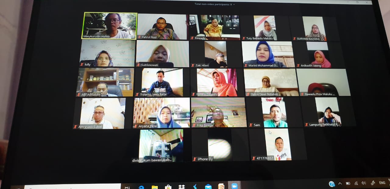 Rakor Online Bahas Penyusunan Materi SKPP Daring