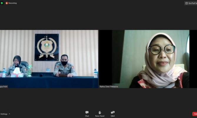 Dewi Ajak Polri Sinergi Bersama Antisipasi Kerawanan Pilkada 2020